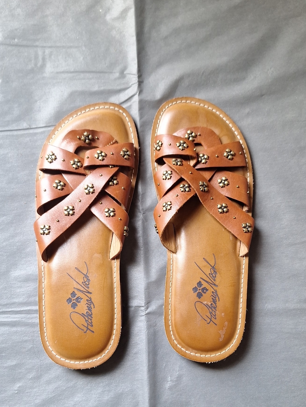 Patricia Nash Felìcita Floret Studded Design Toe Ring Womens 7 1/2